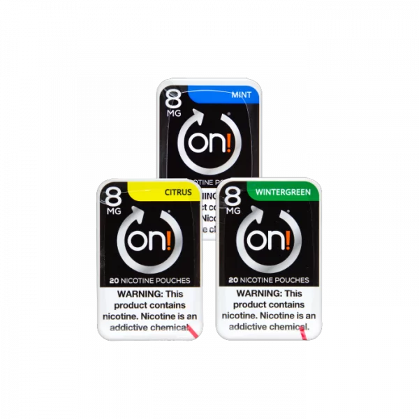 ON! 8MG NICOTINE POUCHES
